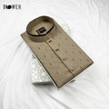 Peanut Butter Printed Panjabi