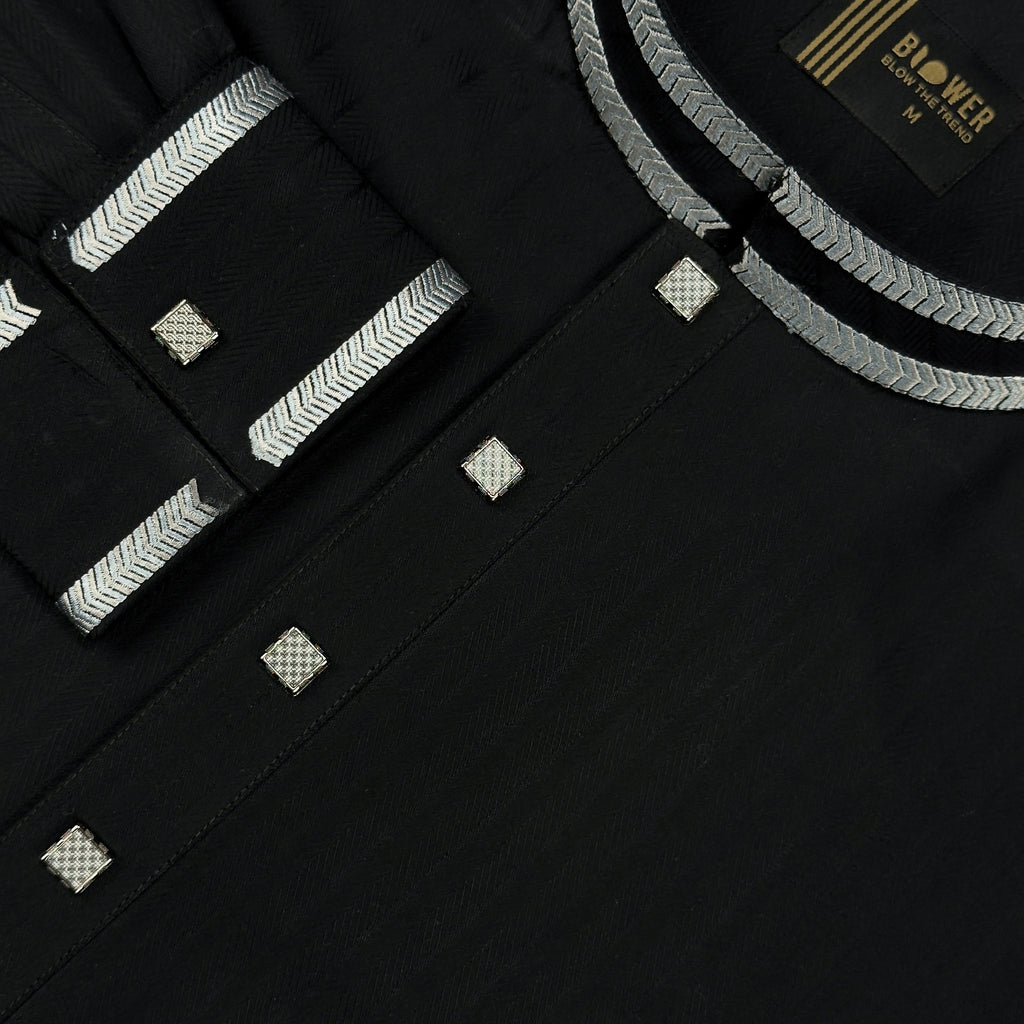 Royal Black Panjabi