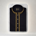Royal Deep Black Panjabi