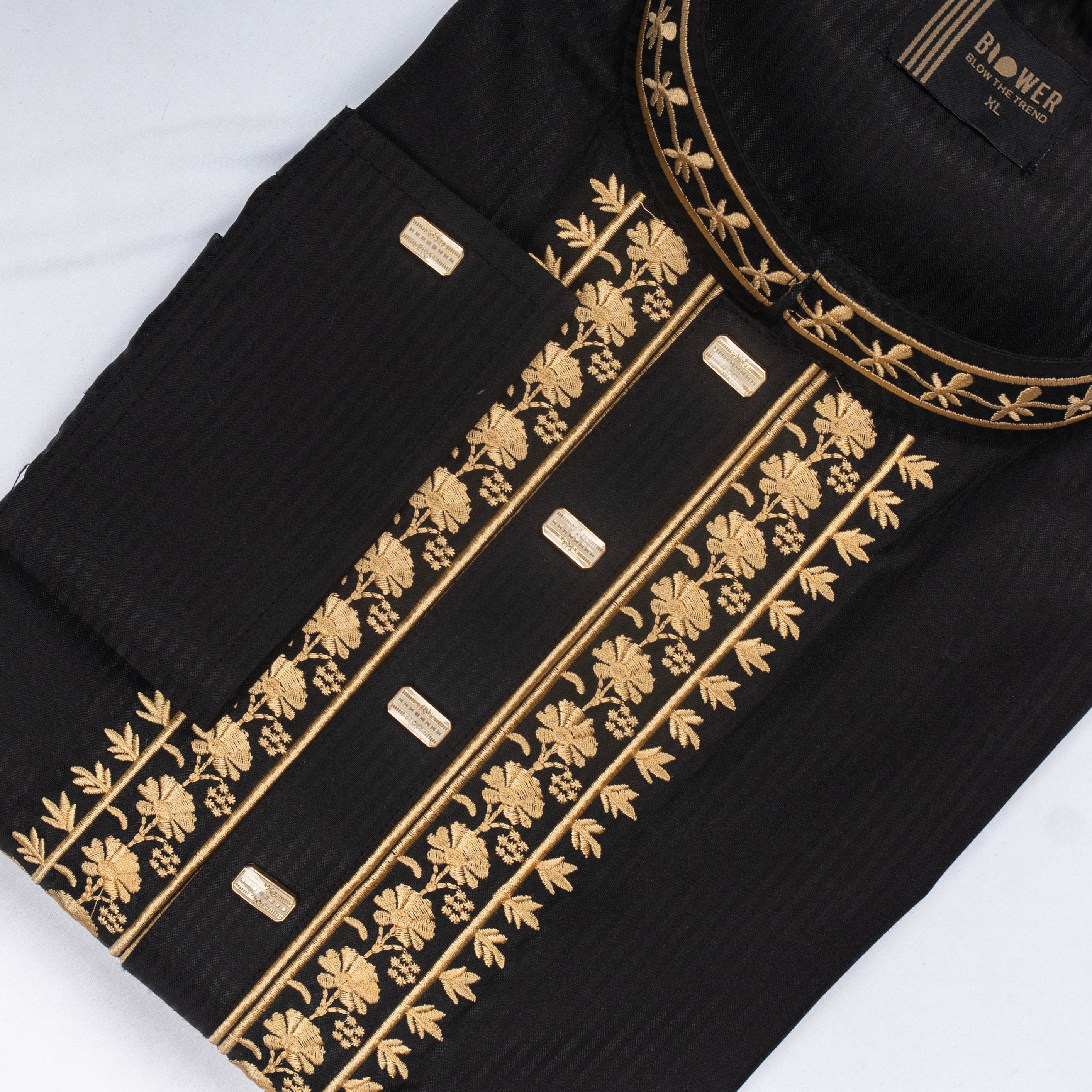 Premium Black Panjabi
