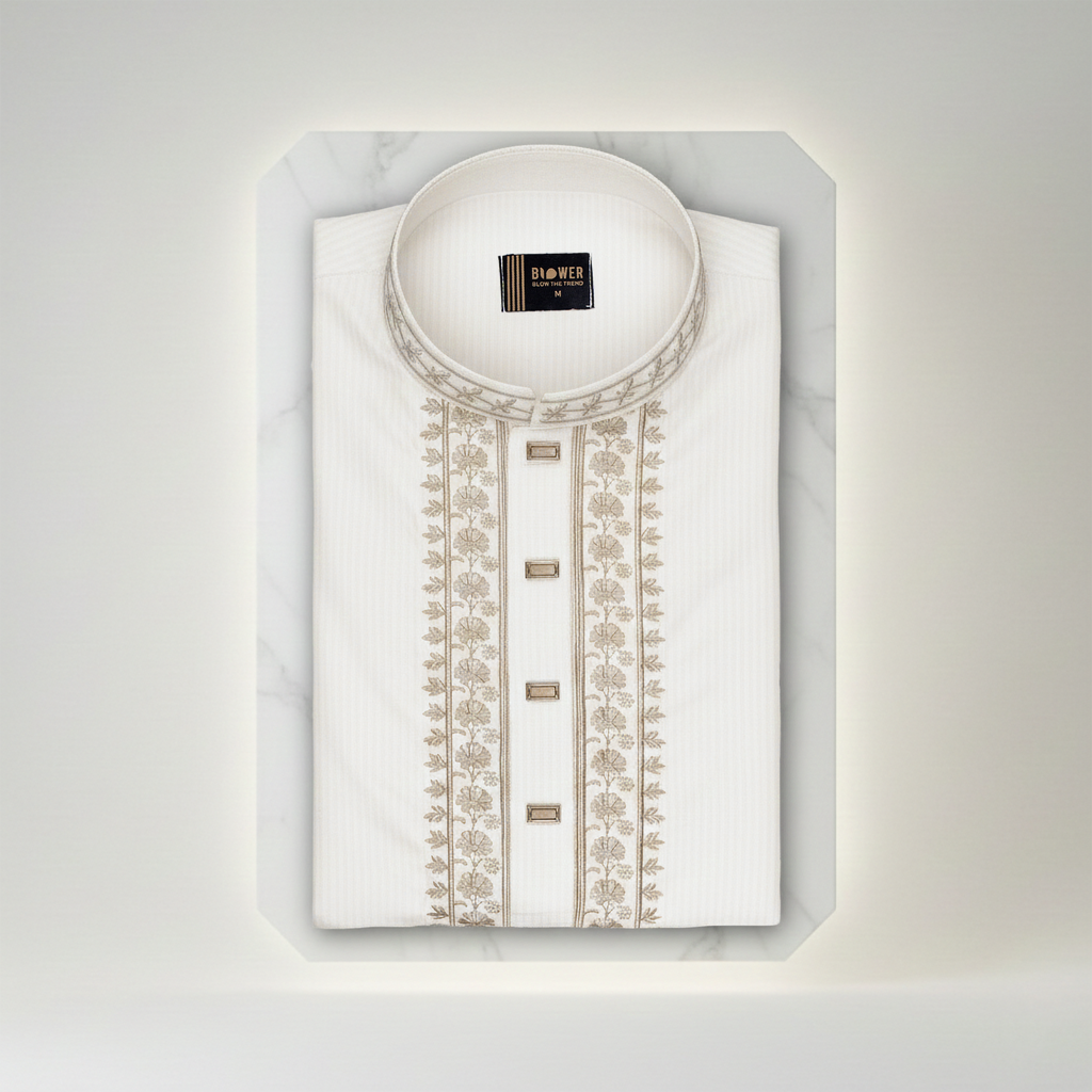 Premium White Panjabi