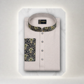 Premium Light Beige Contrast Panjabi