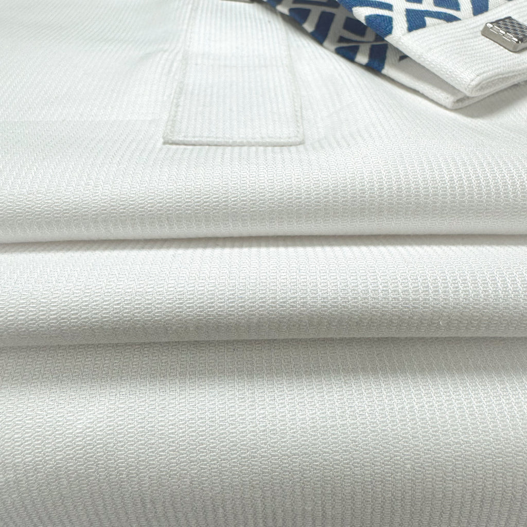 Royal White Contrast Panjabi