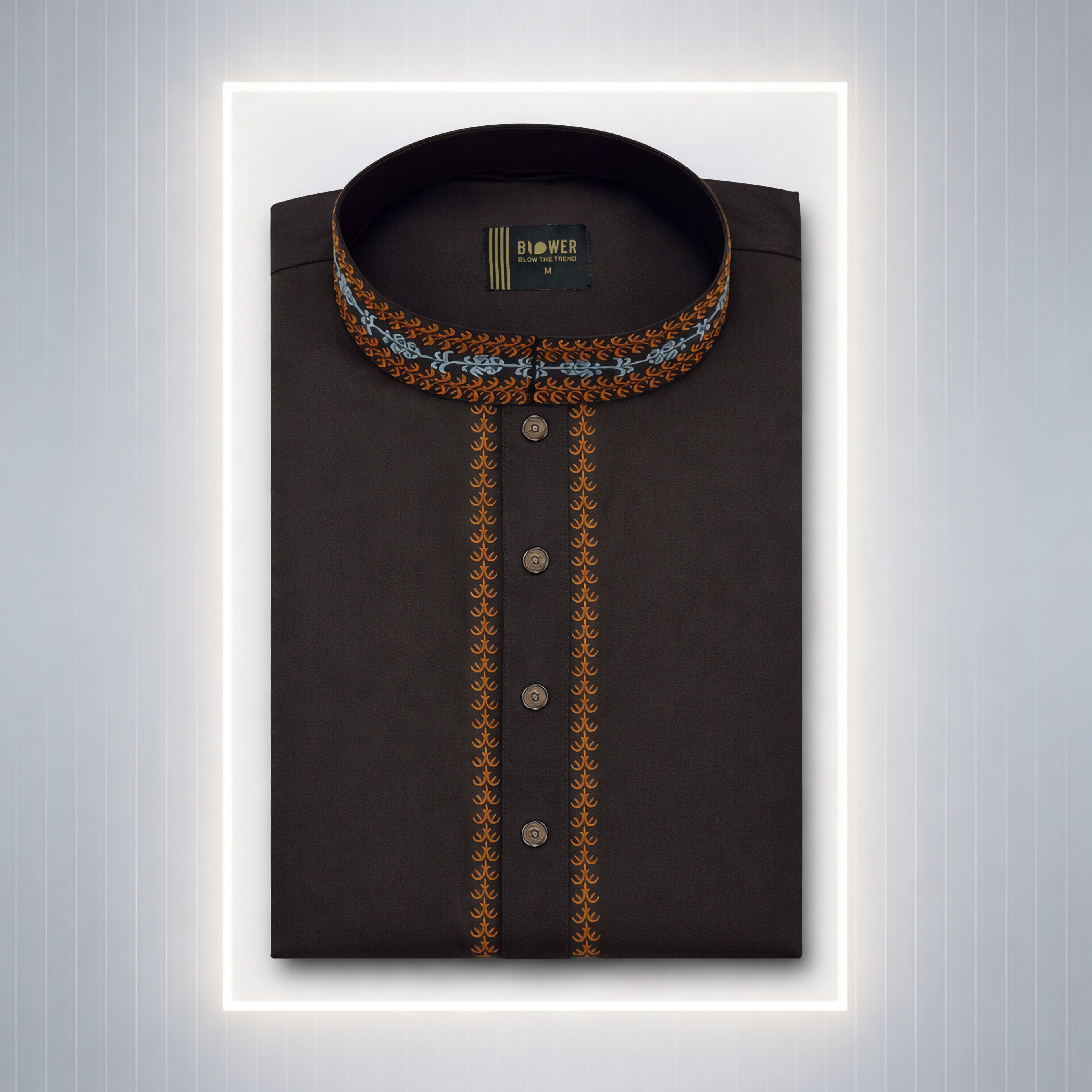 Royal Deep Coffee Panjabi