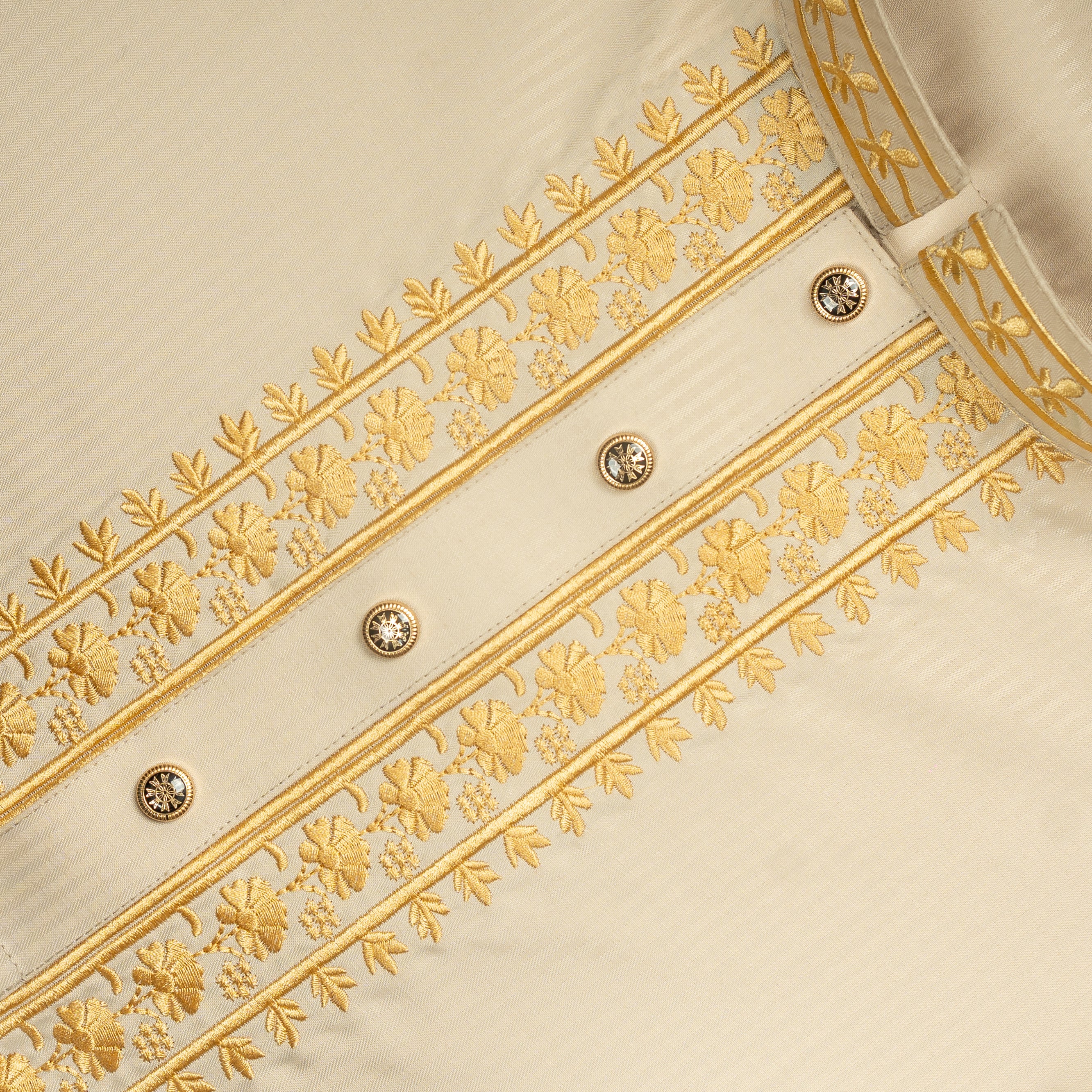 Beige Cream Premium  Panjabi