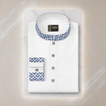 Royal White Contrast Panjabi