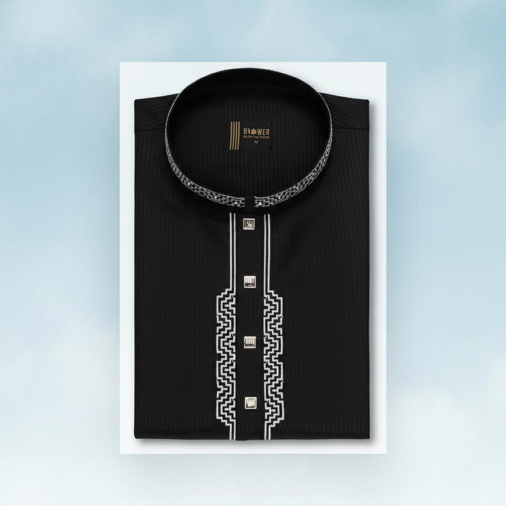 Premium Black Panjabi